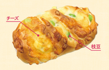 チーズ枝豆