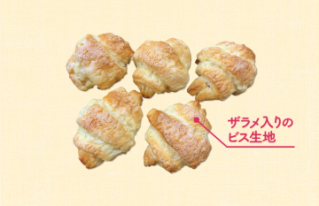 ミニメロンクロワッサン