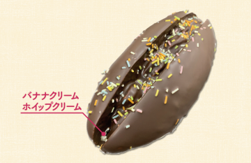 チョコバナナこっぺ