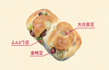 3色まめぱん