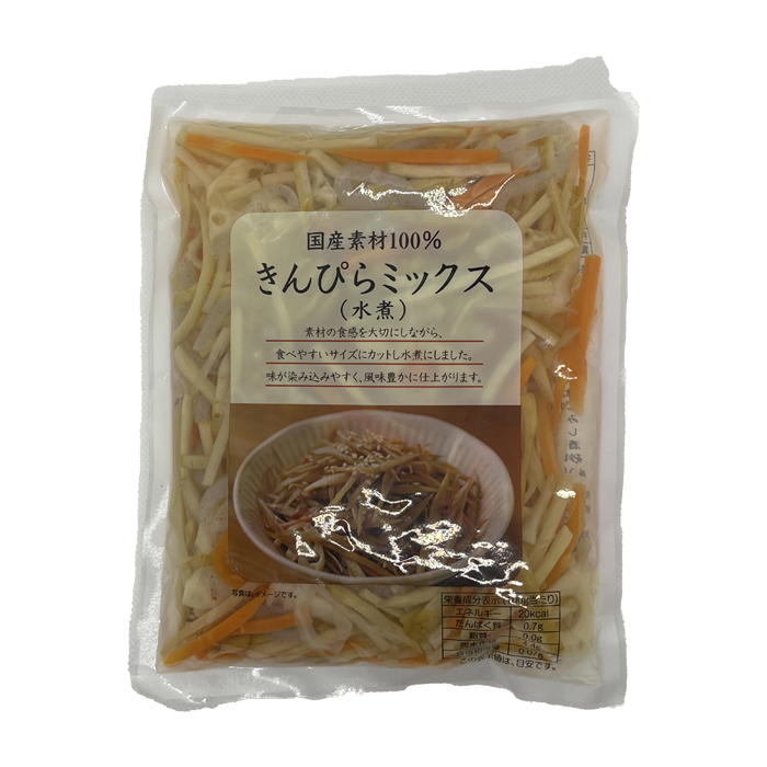 国産きんぴらミックス水煮