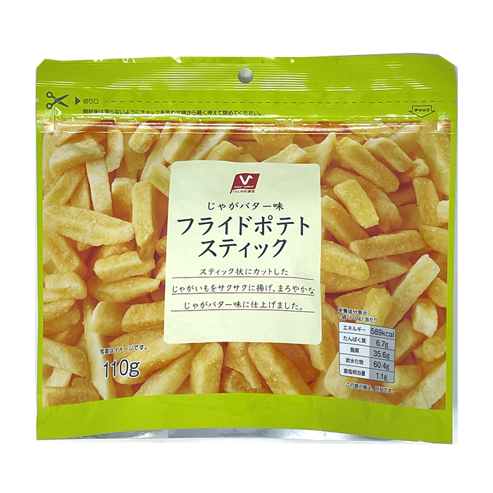 フライドポテトスティック　じゃがバター味
