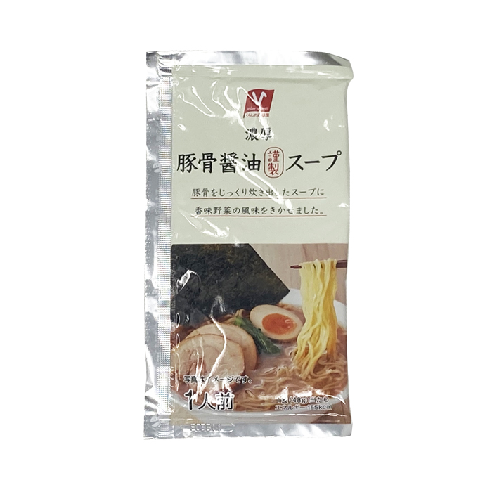 豚骨醤油スープ