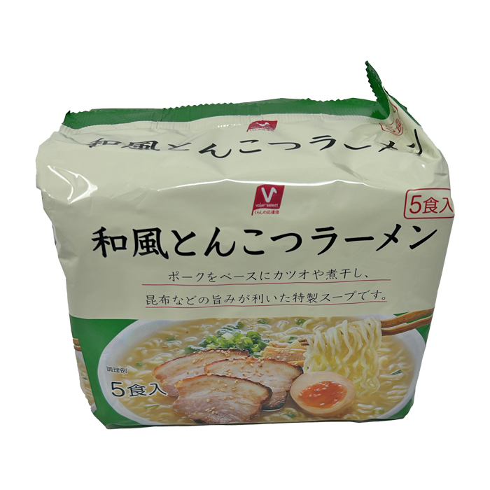 和風とんこつラーメン5食