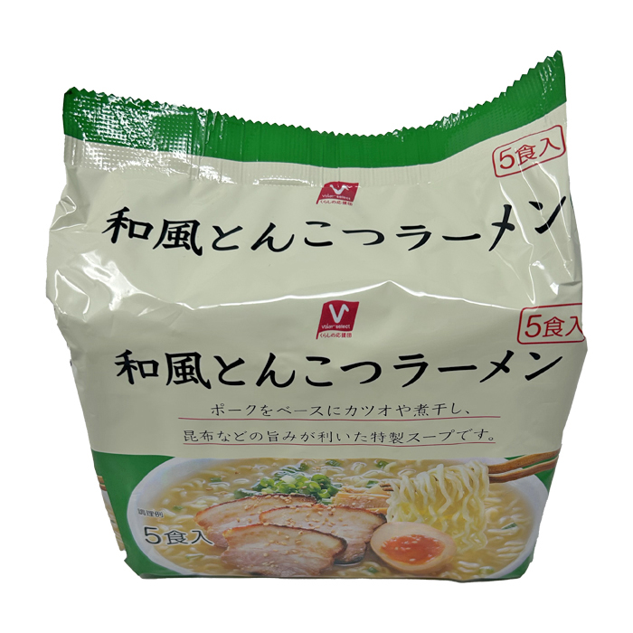 和風とんこつラーメン5食